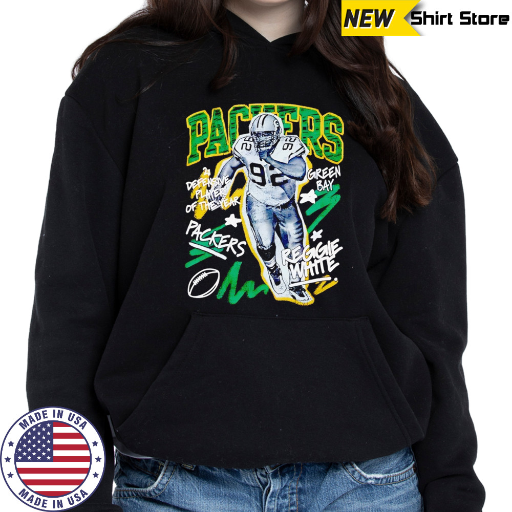 Reggie White Green Bay Packers chalked up player graphic shirt Hoodie