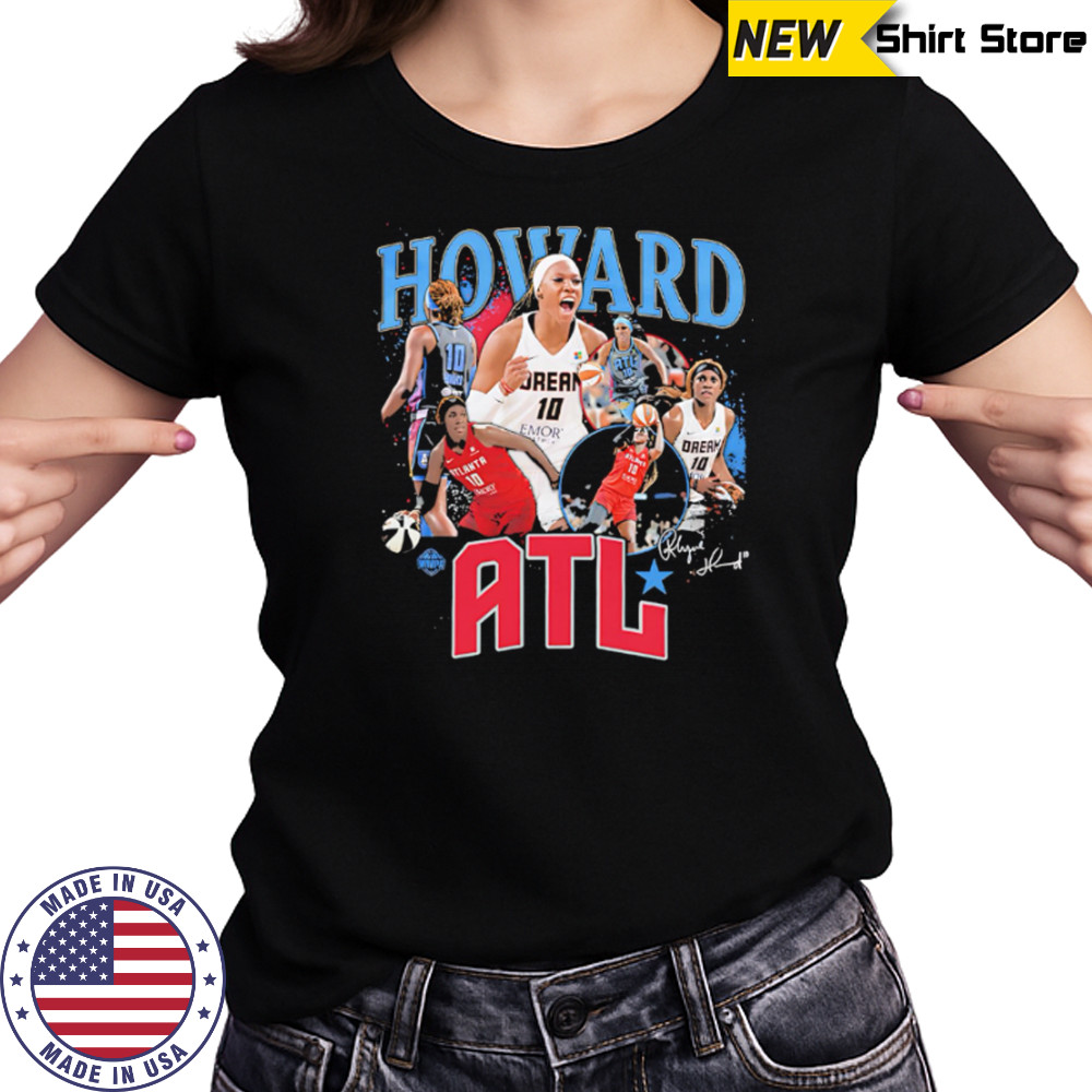 Rhyne Howard Atlanta Dream WNBA All-Star signature shirt Women's T-shirt