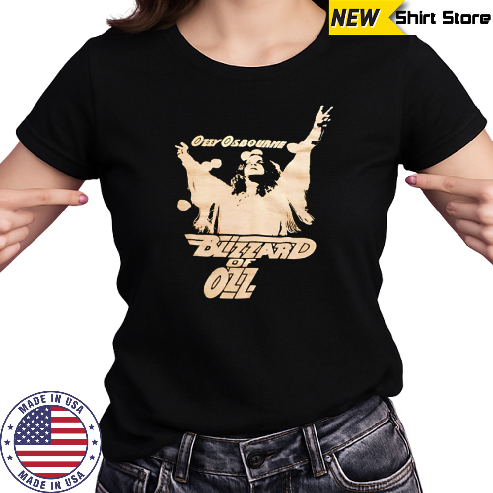 Rip Ozzy Osbourne Blizzard of Ozz shirt Women's T-shirt
