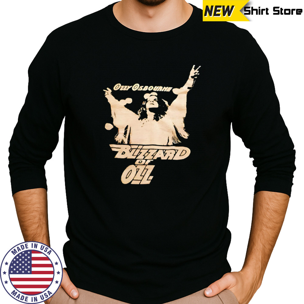 Rip Ozzy Osbourne Blizzard of Ozz shirt Long Sleeved