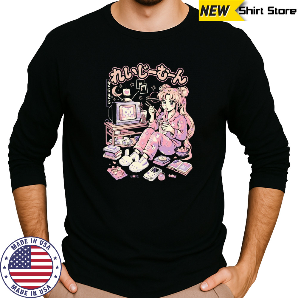 Sailor Moon Home Sweet T-shirt Long Sleeved