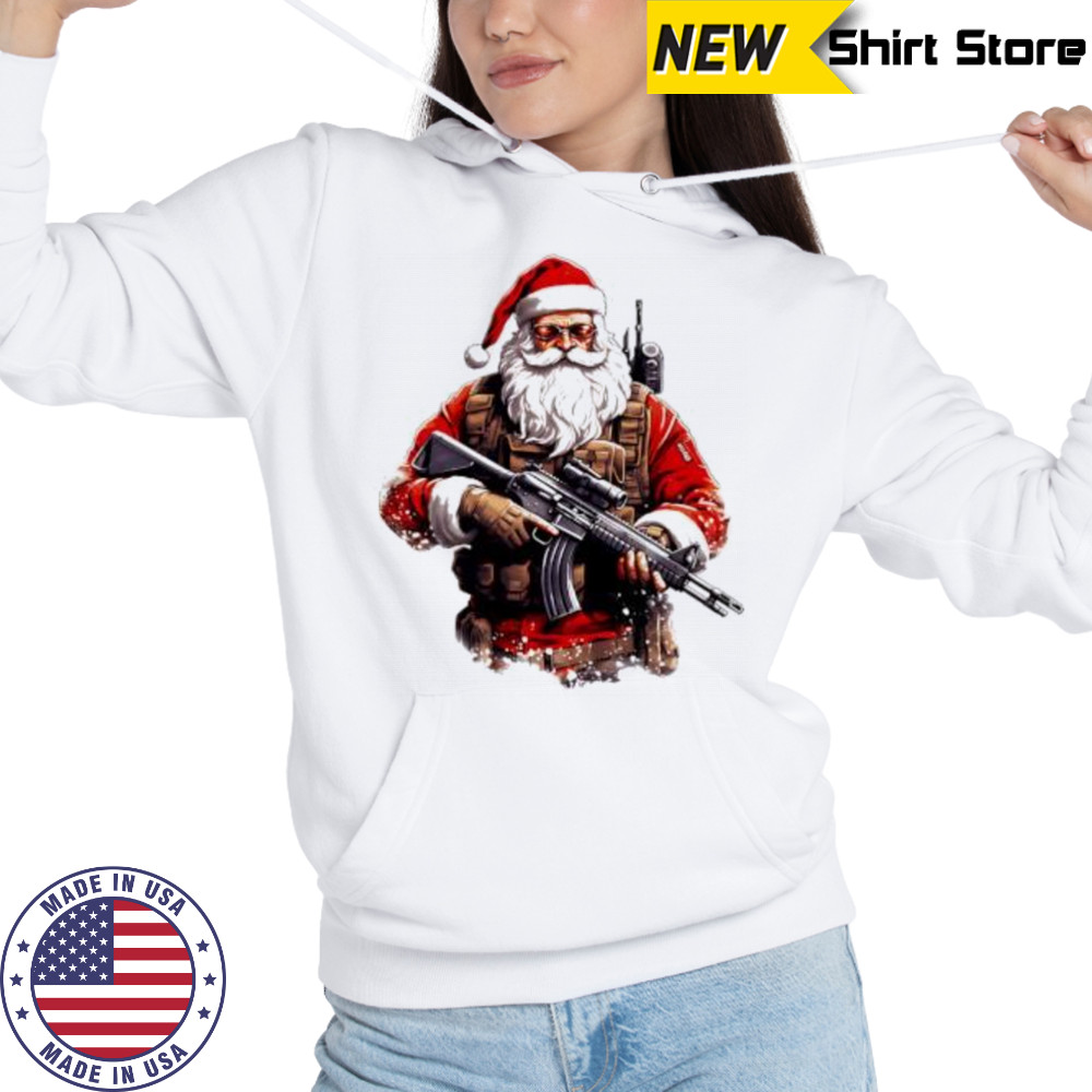 Saint Nick Short Sleeve Performance shirt Hoodie