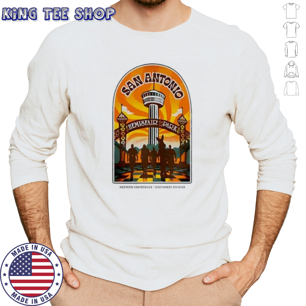 San Antonio Spurs Hemisfair Park shirt Long Sleeved