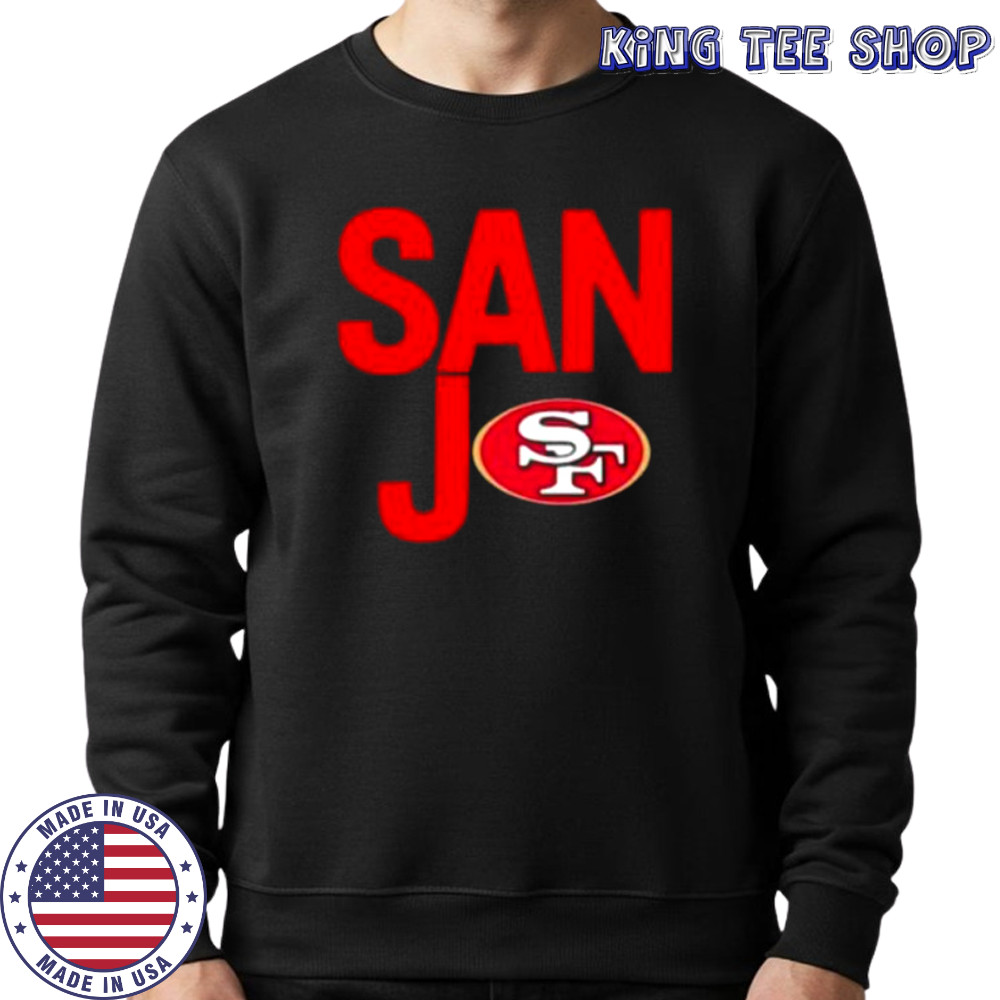 San Jo San Francisco 49ers logo shirt Sweatshirt
