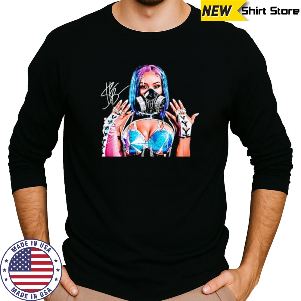 Sasha Banks Signature shirt Long Sleeved