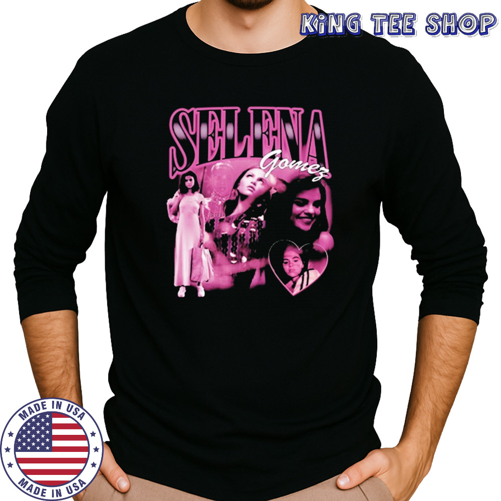 Selena Gomez Homage T-Shirt Long Sleeved