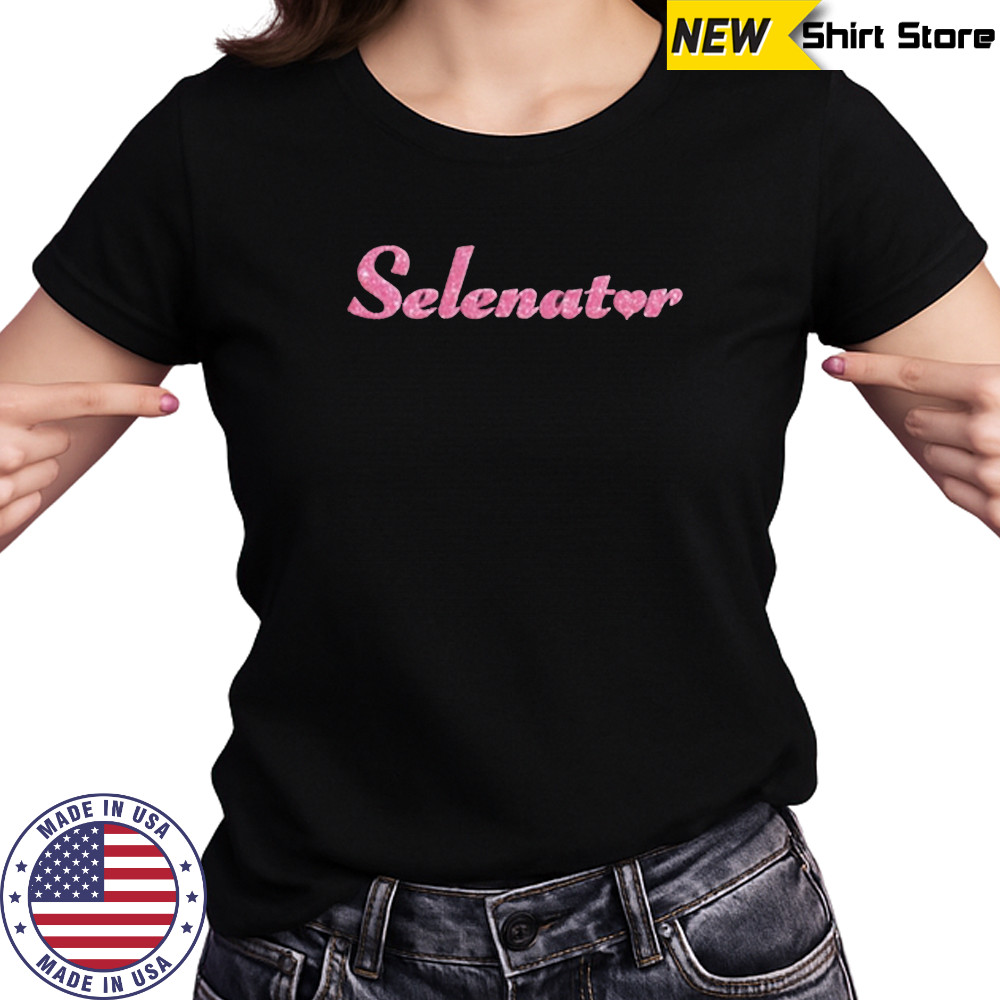Selenator Script Pink T-Shirt Women's T-shirt