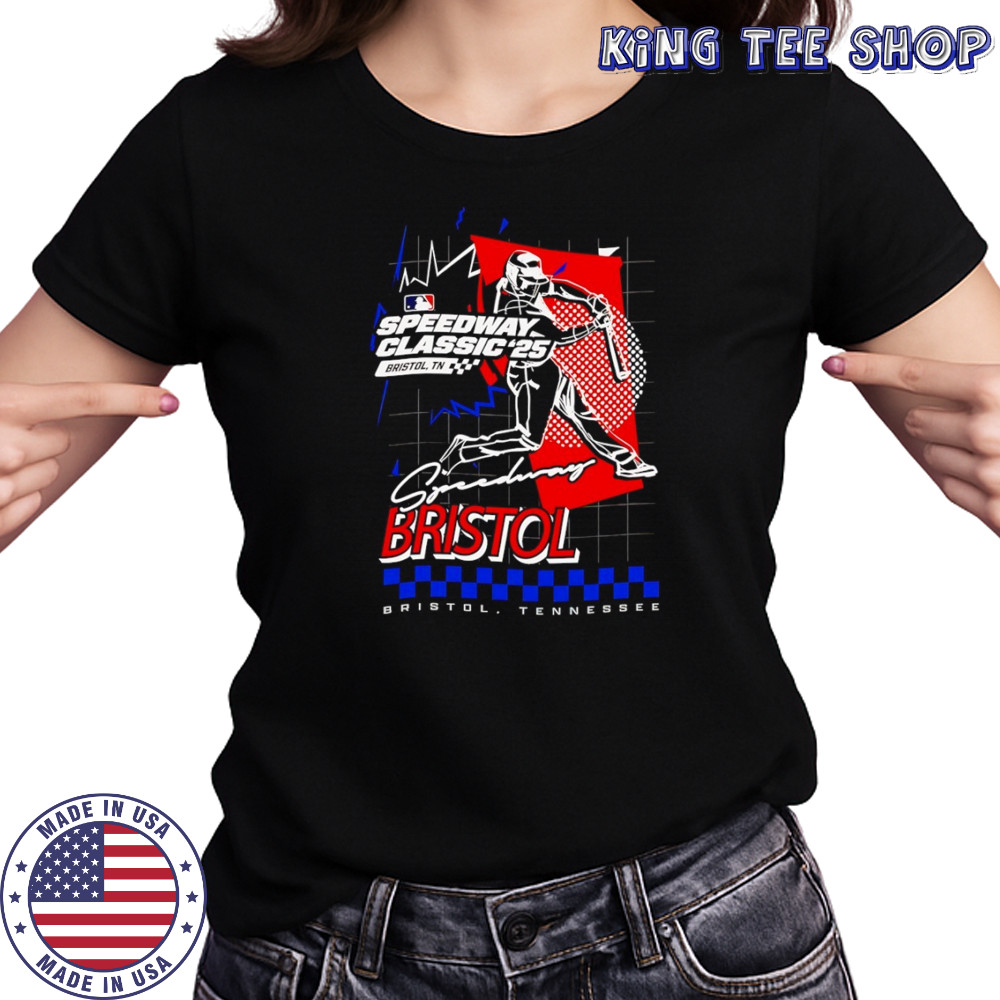 Speedway Classic 2025 Bristol Tennessee checkered flag shirt Women's T-shirt