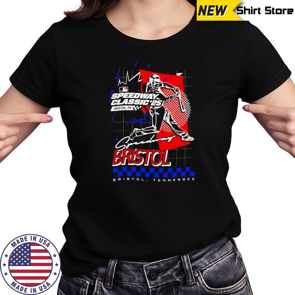 Speedway Classic 2025 Bristol Tennessee checkered flag shirt Women's T-shirt