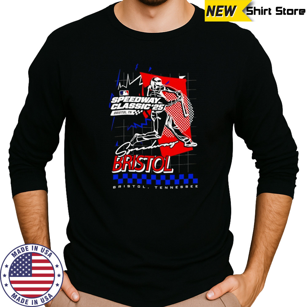 Speedway Classic 2025 Bristol Tennessee checkered flag shirt Long Sleeved