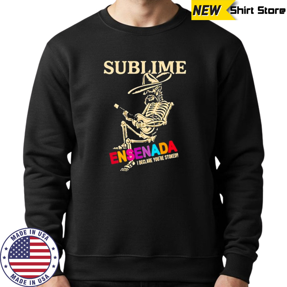 Sublime Ensenada Skeleton T-Shirt Sweatshirt