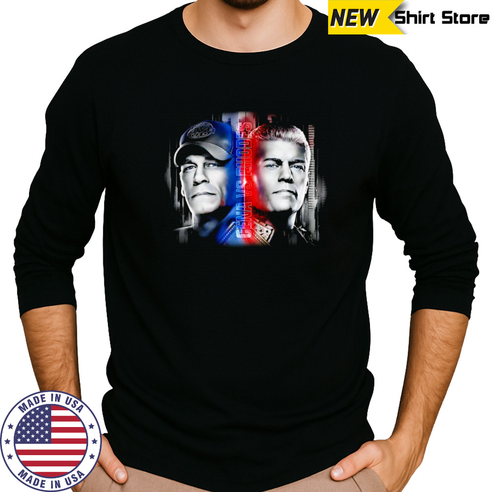 SummerSlam Cena vs Rhodes shirt Long Sleeved