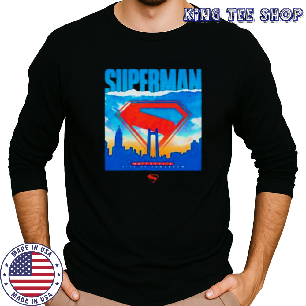 Superman Metropolis City of tomorrow shirt Long Sleeved
