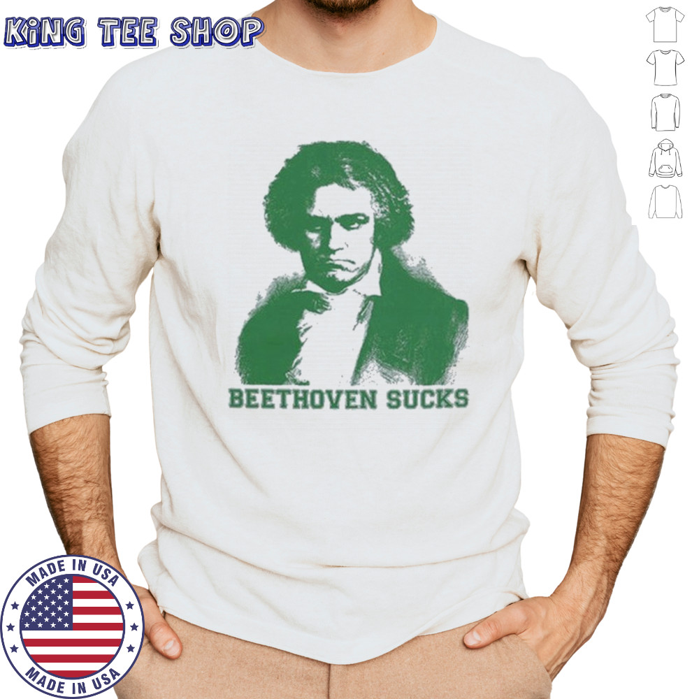 Symphony Beethoven Sucks T-shirt Long Sleeved