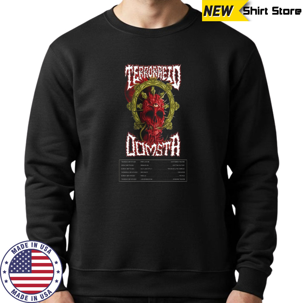 Terrorreid Tour 2025 Poster T-Shirt Sweatshirt
