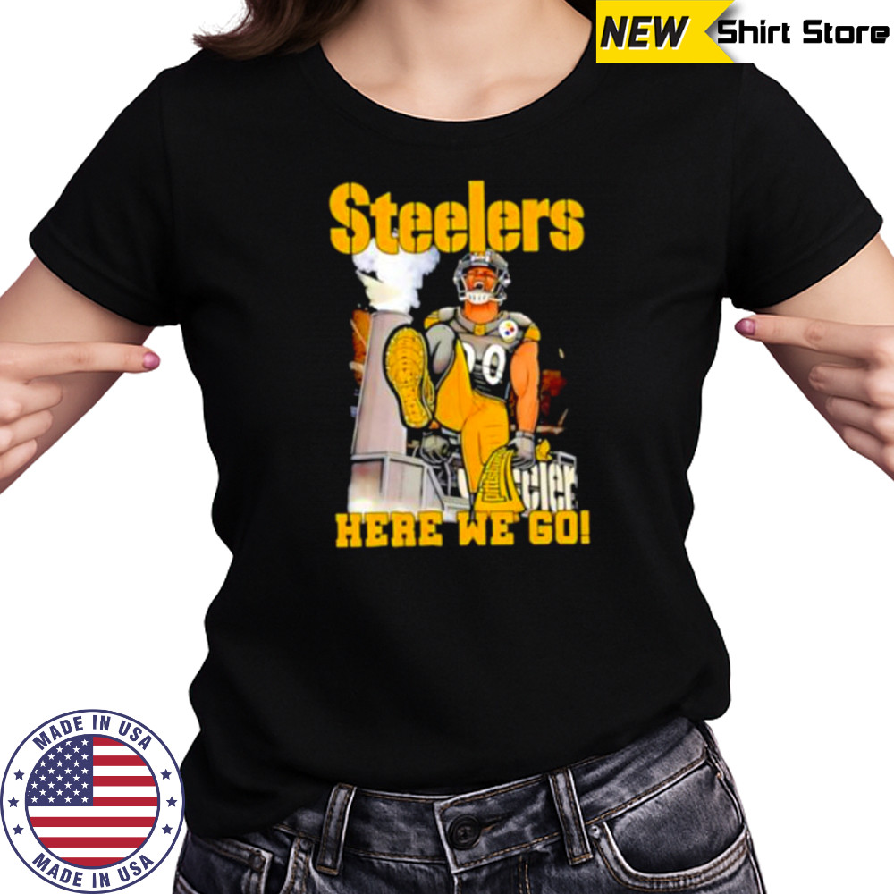 TJ Watt Pittsburgh Steelers here we go shirt Women's T-shirt