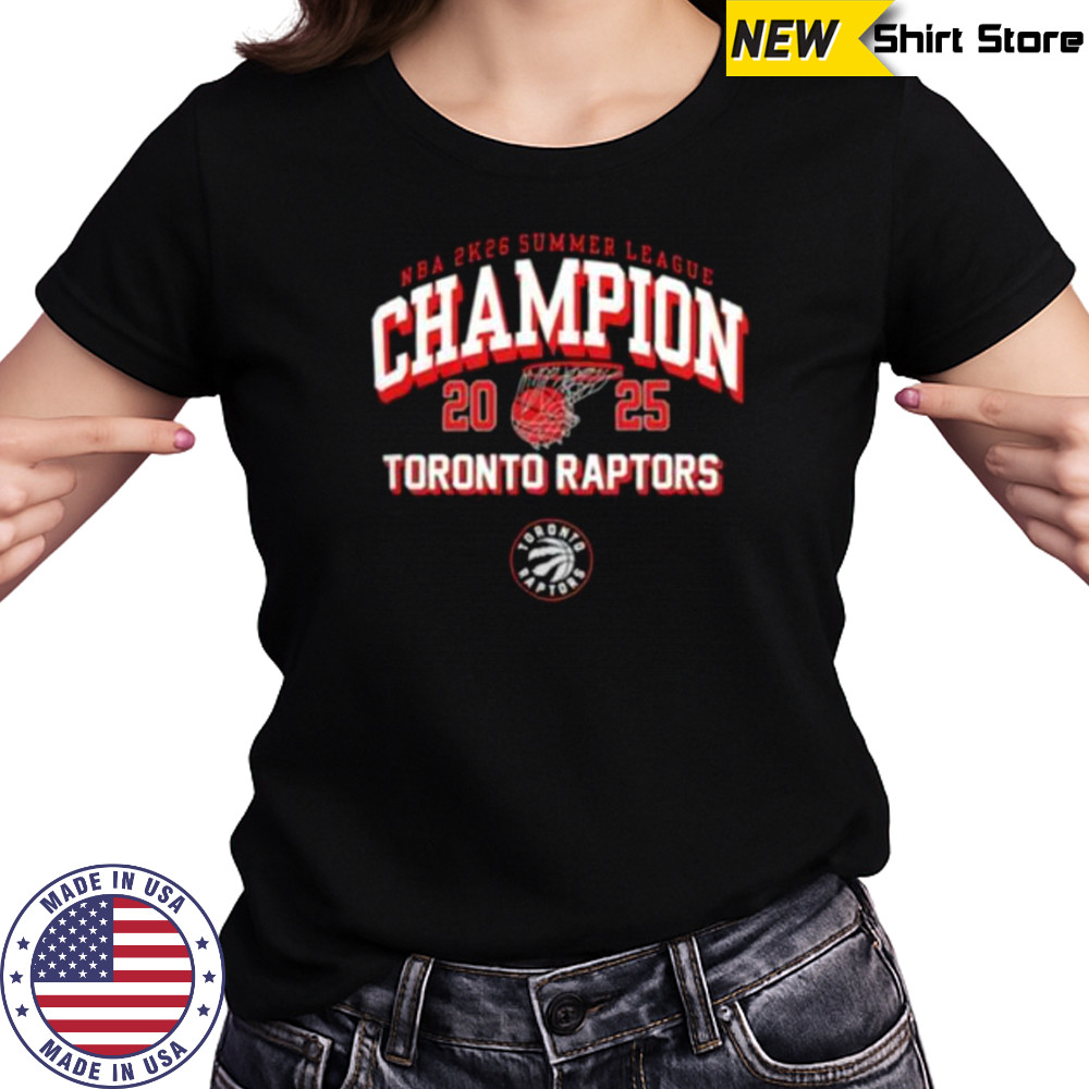 Toronto Raptors NBA 2K26 Summer League 2025 Las Vegas Champions shirt Women's T-shirt