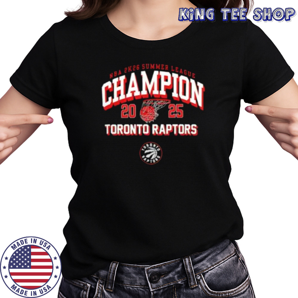 Toronto Raptors NBA 2K26 Summer League 2025 Las Vegas Champions shirt Women's T-shirt