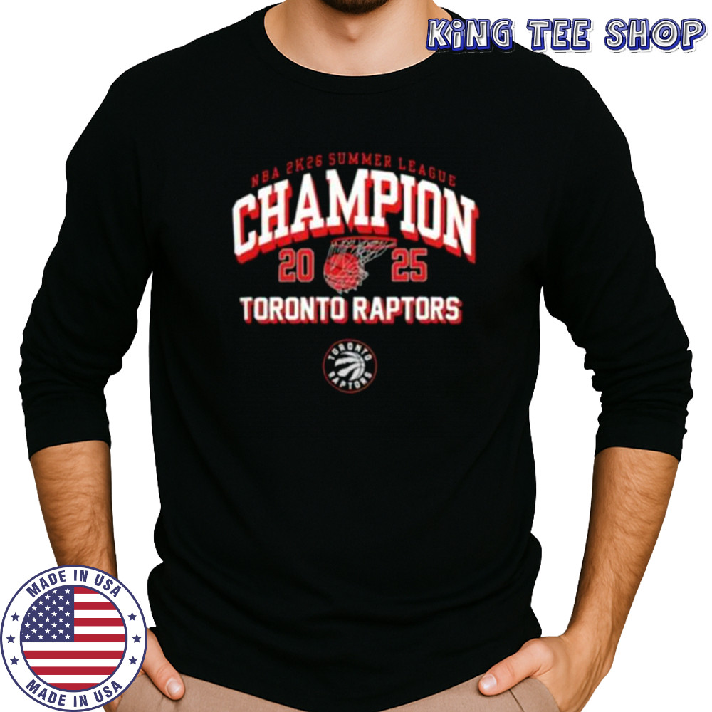Toronto Raptors NBA 2K26 Summer League 2025 Las Vegas Champions shirt Long Sleeved