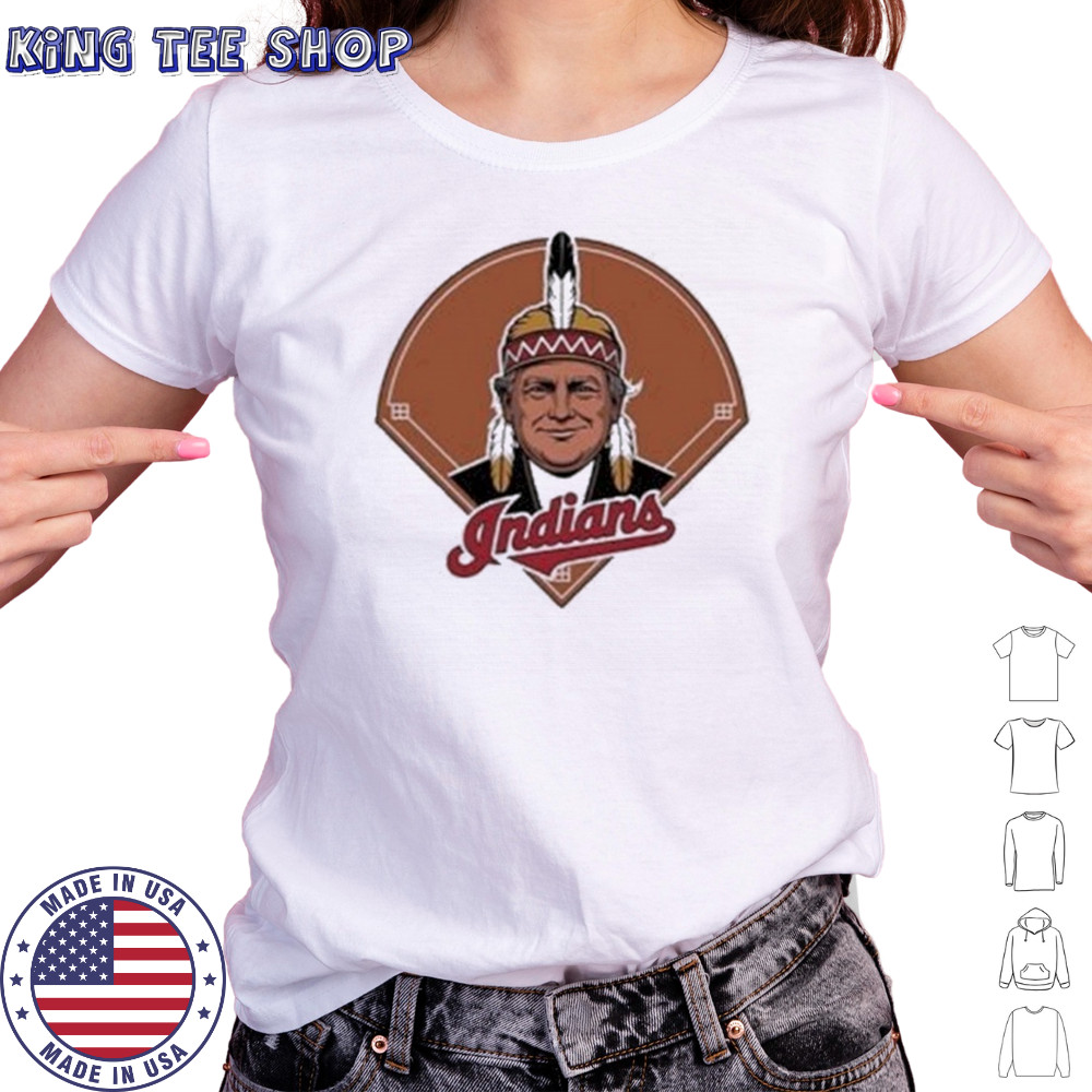 Trump Chief Wahoo Indians T-Shirt Women's T-shirt