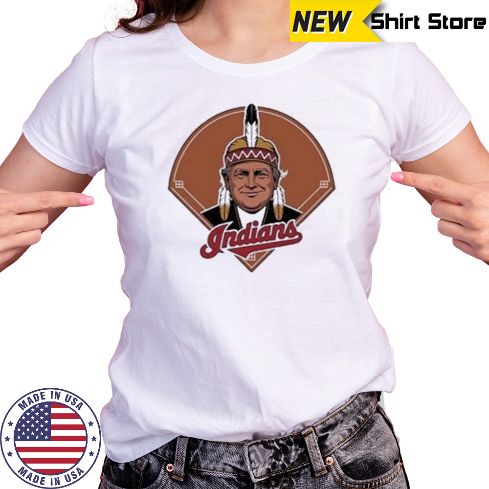 Trump Chief Wahoo Indians T-Shirt Women's T-shirt