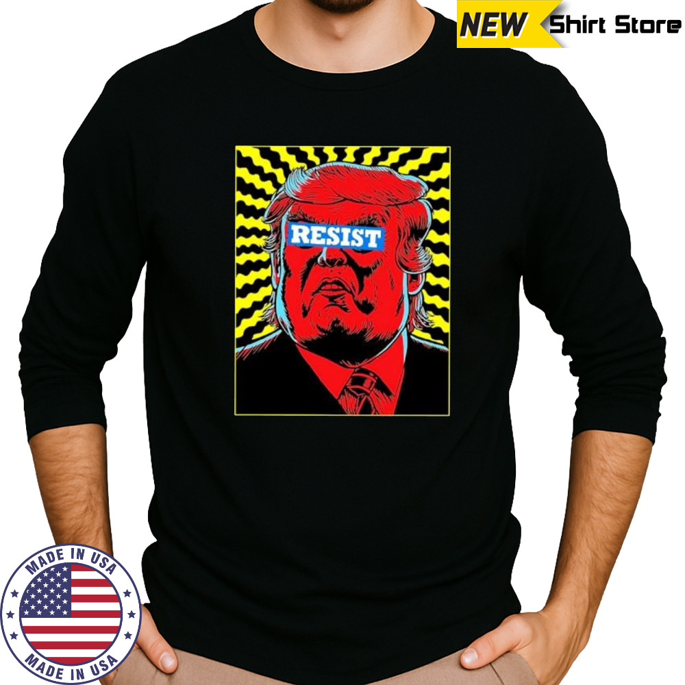 Trump Resist shirt Long Sleeved