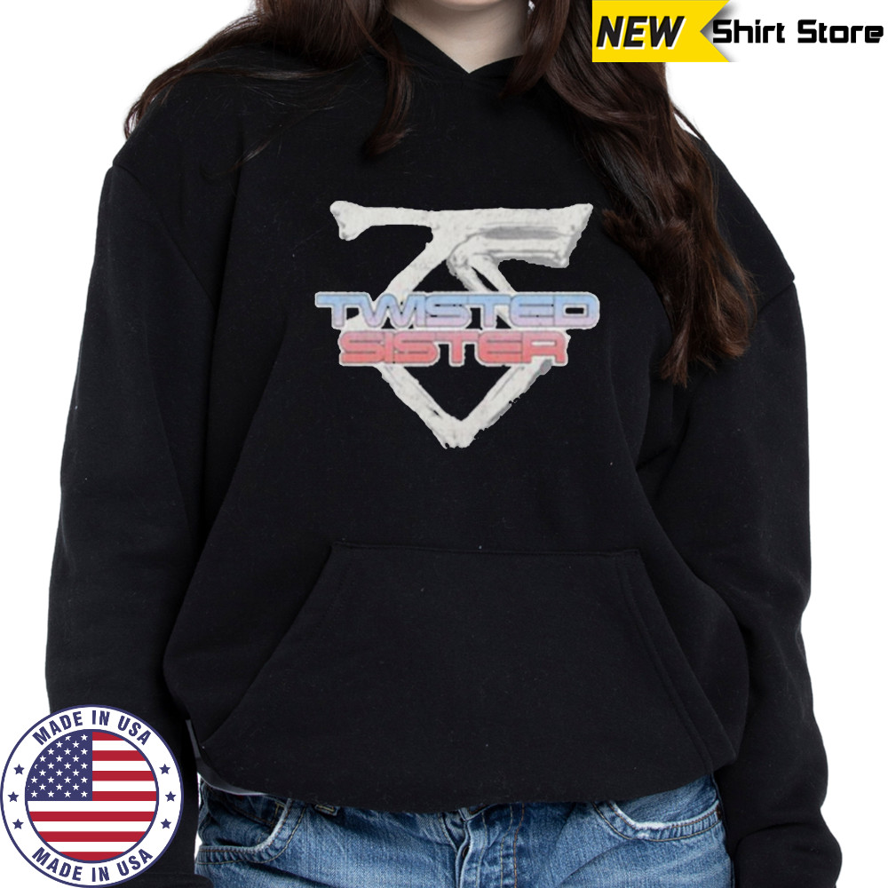 Twisted Sister Gradient T-shirt Hoodie