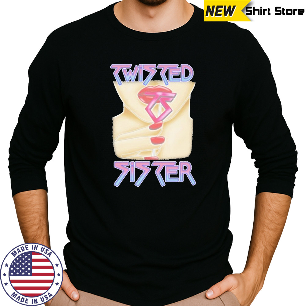 Twisted Sister Kiss T-Shirt Long Sleeved