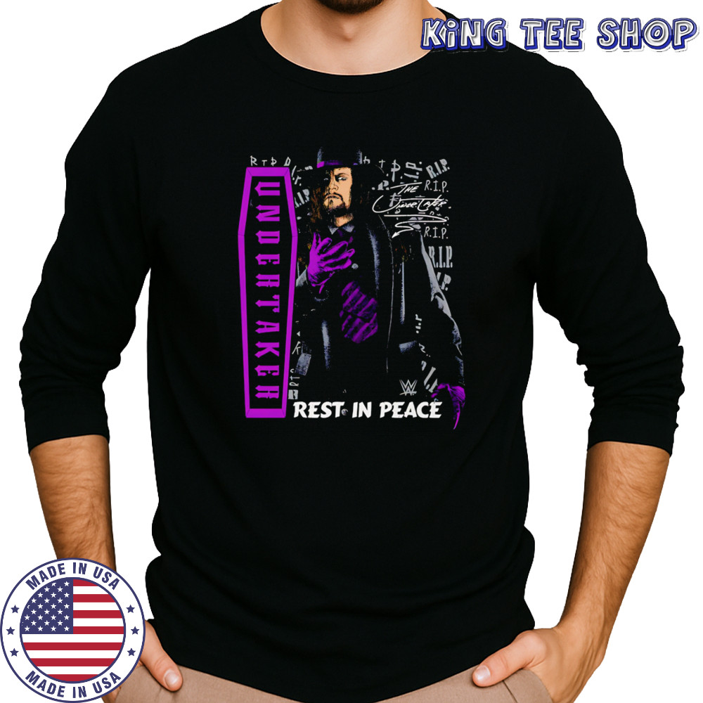Undertaker Rest in peace shirt Long Sleeved