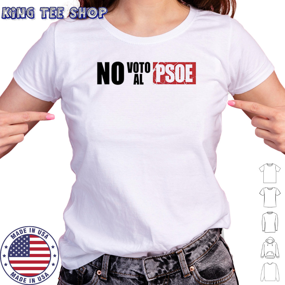 Vox No Voto Al Psoe shirt Women's T-shirt