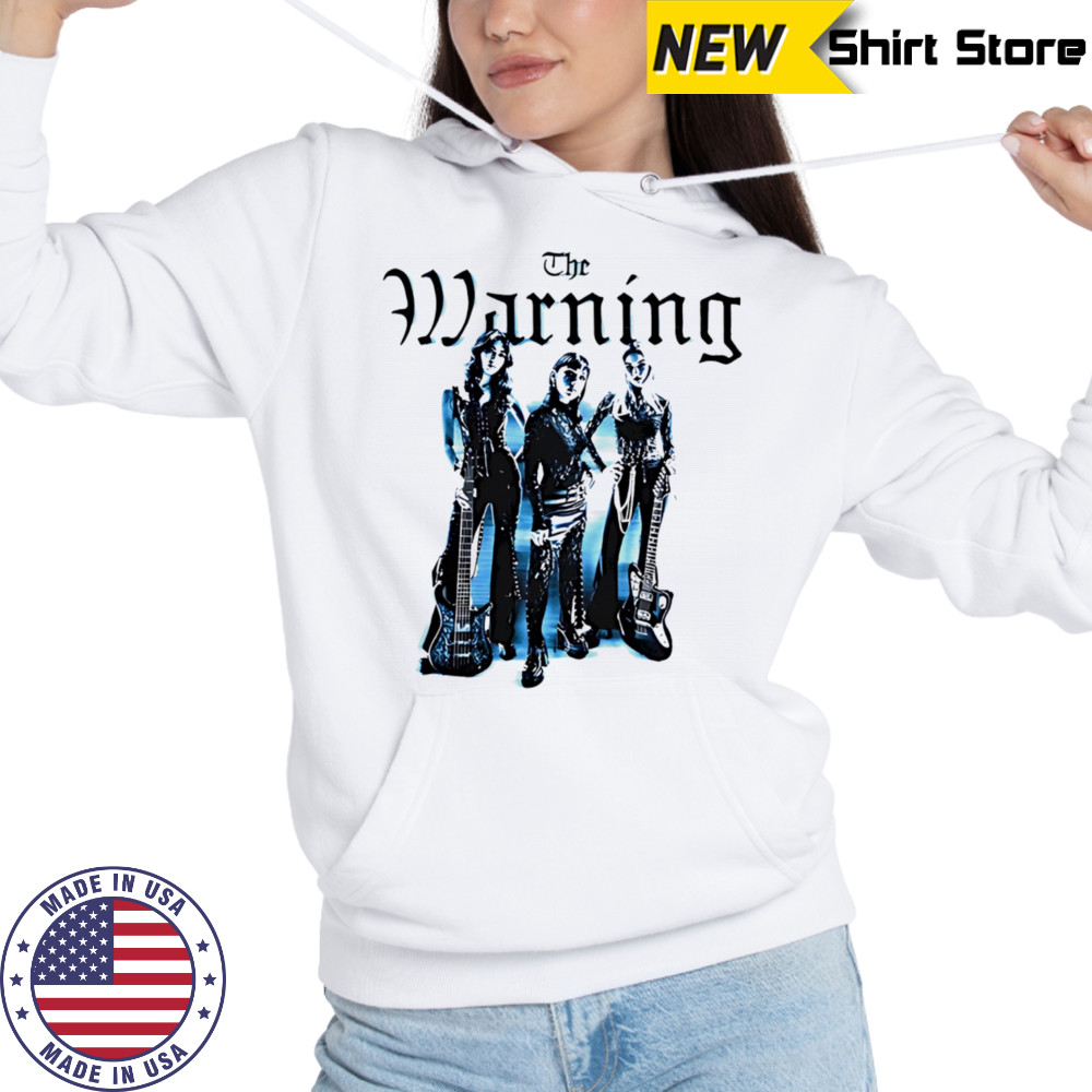 Warning Band photo shirt Hoodie