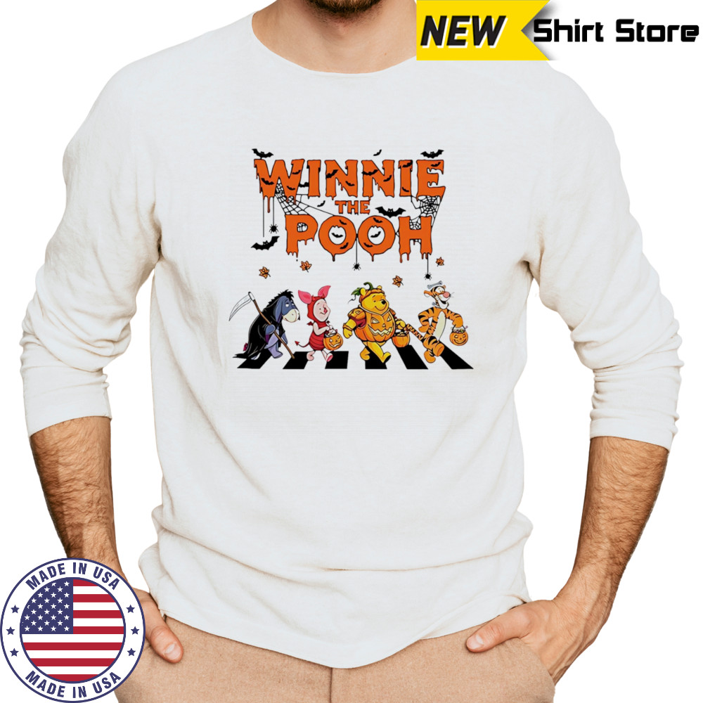 Winnie The Pooh Halloween shirt Long Sleeved