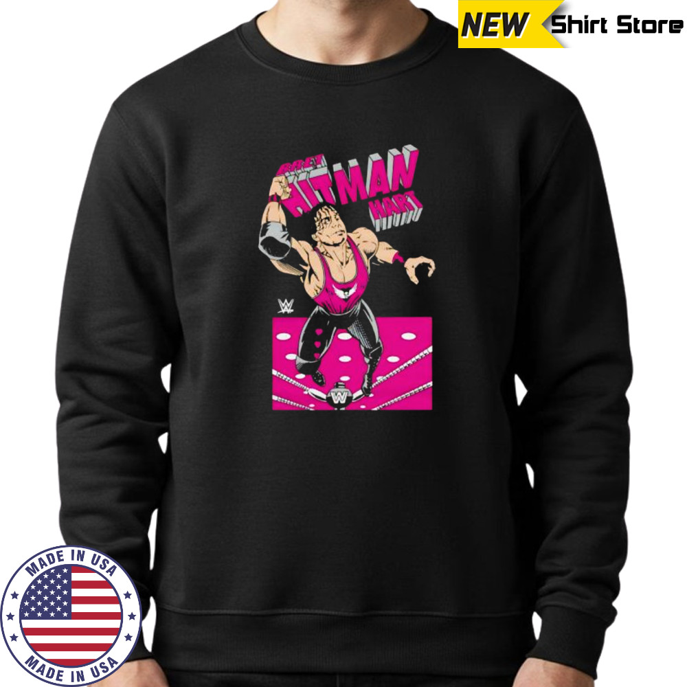 WWE Bret Hart Caricature shirt Sweatshirt