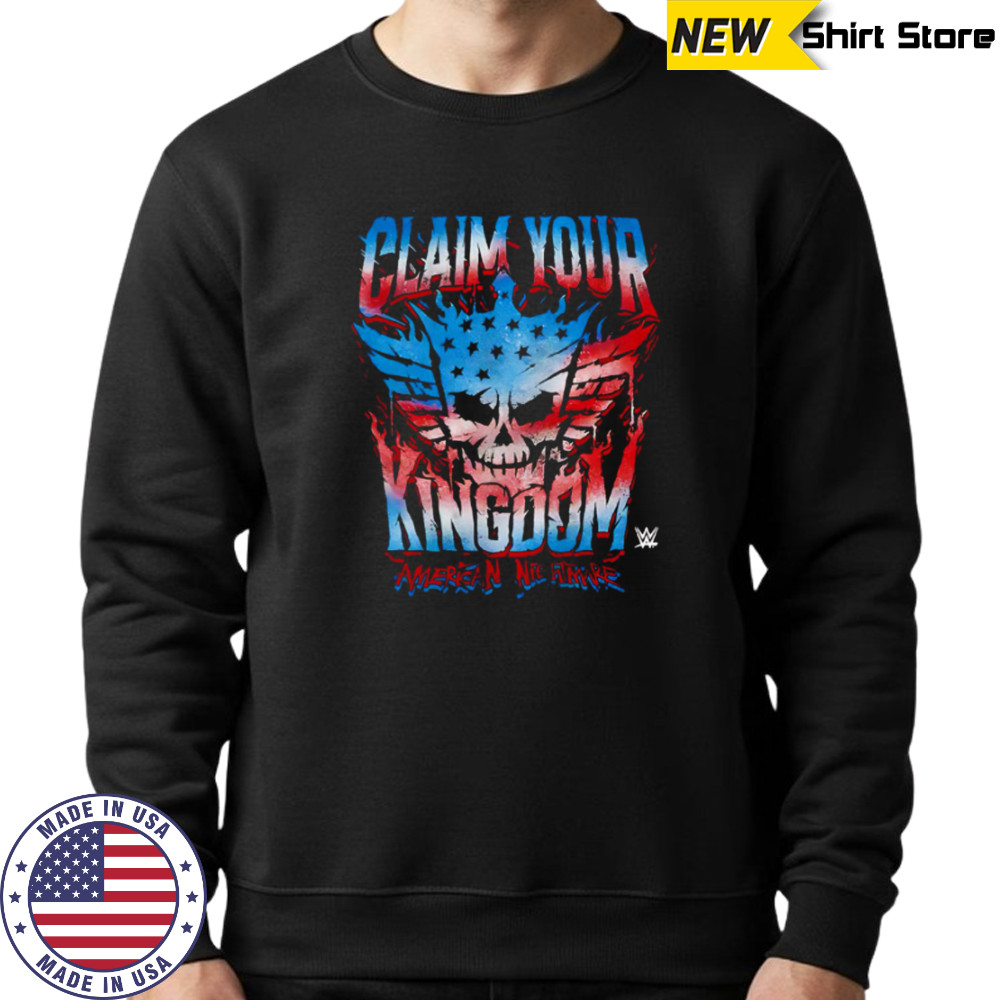 WWE Cody Rhodes Claim Your Kingdom Logo shirt Sweatshirt