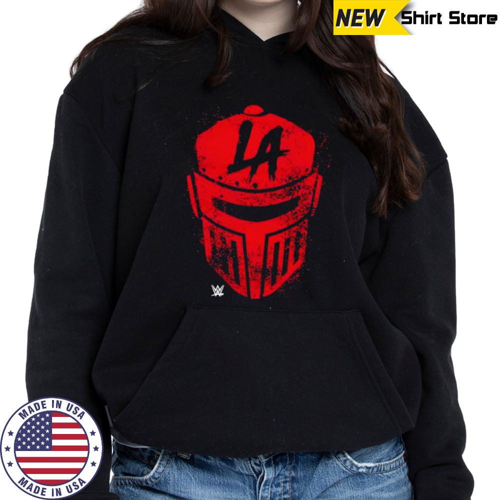 WWE LA Knight Helmet shirt Hoodie
