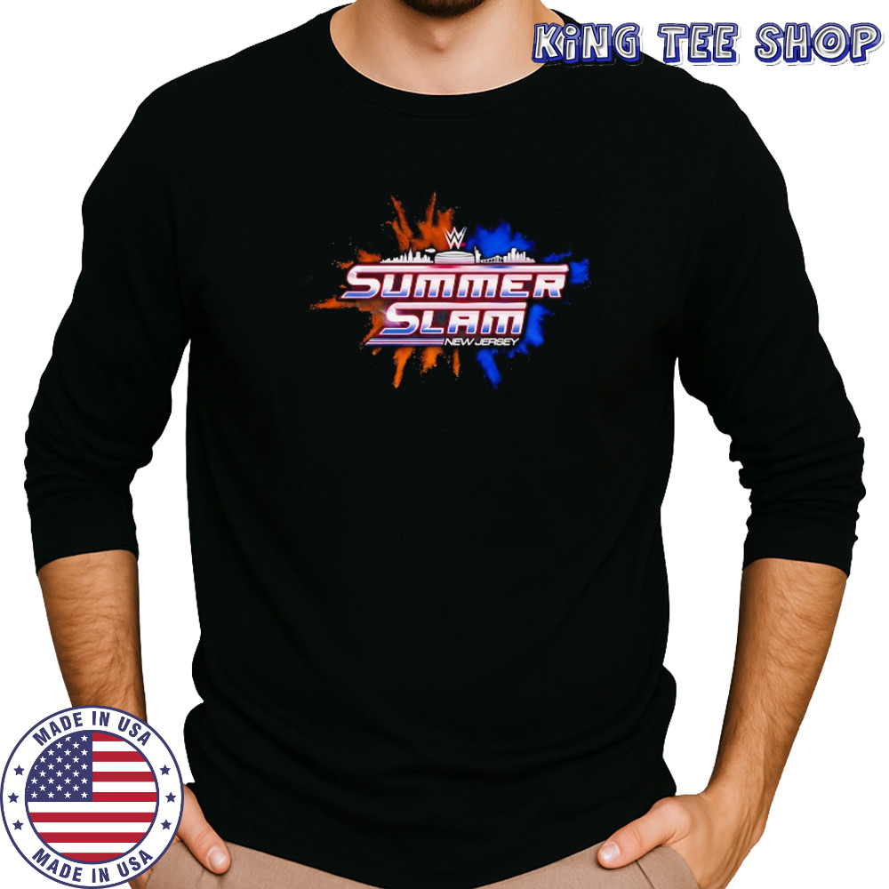 WWE Summer Slam New Jersey shirt Long Sleeved