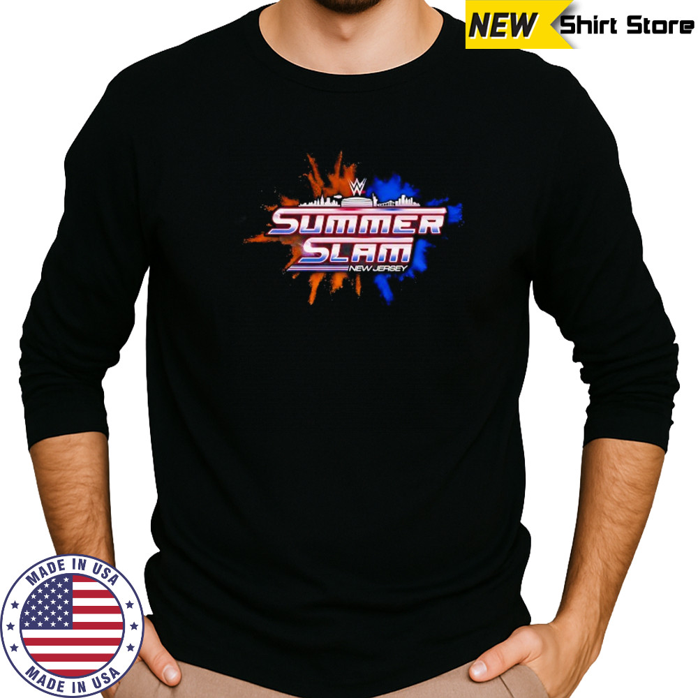 WWE Summer Slam New Jersey shirt Long Sleeved