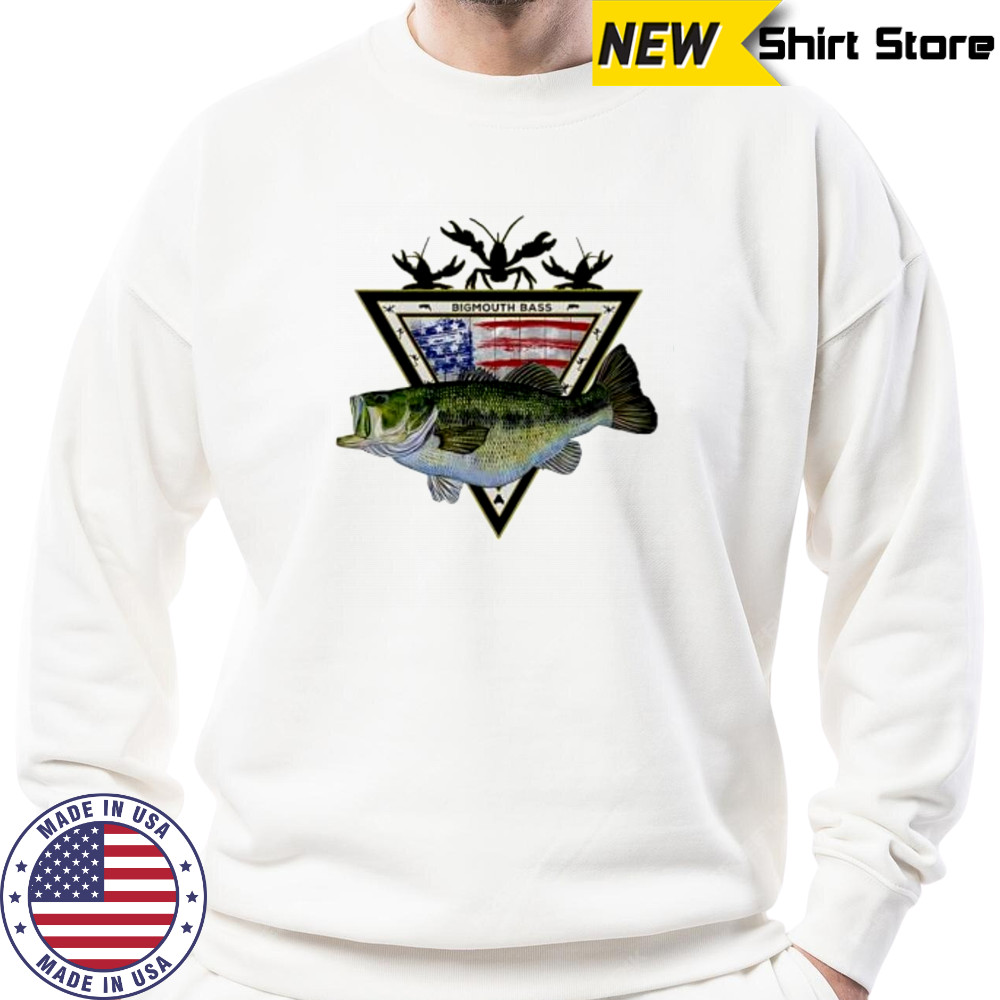 American Largemouth Bas Performance Seagrass shirt Sweatshirt