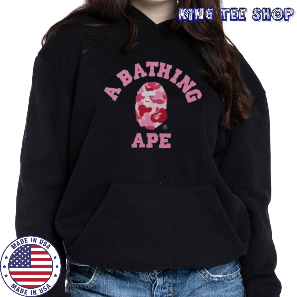 BAPE ABC Camo College Shirt Hoodie