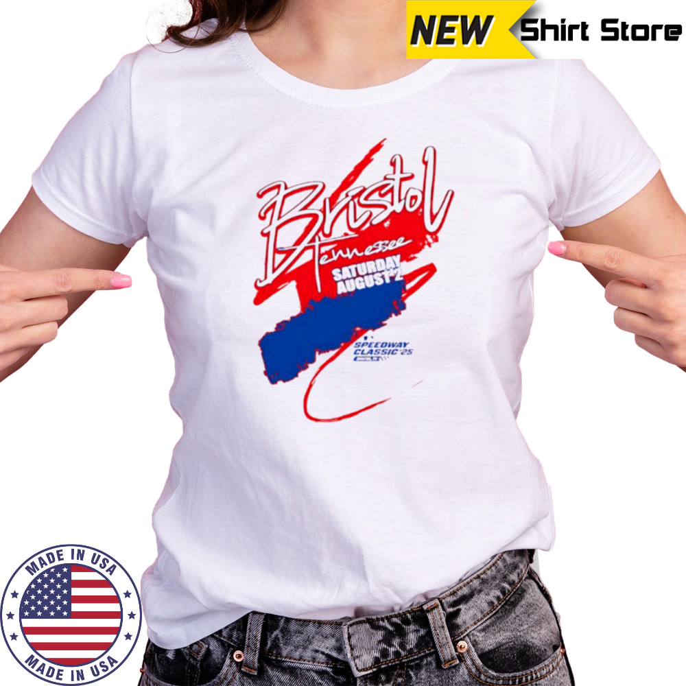 Bristol Tennessee Saturday August 2 Speedway Classic 2025 shirt Women's T-shirt