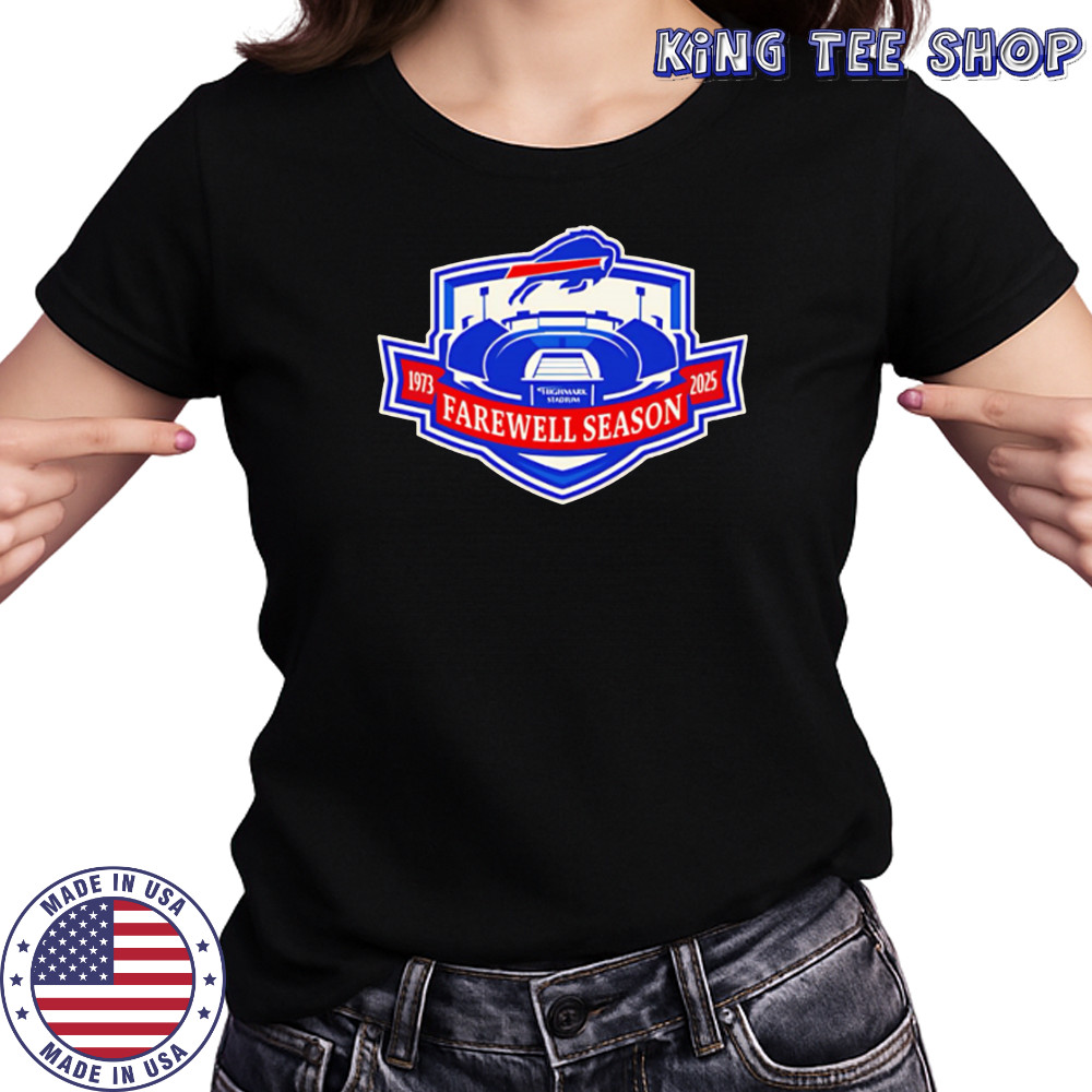 Buffalo Bills Farewell Season 1973-2025 logo shirt Women's T-shirt