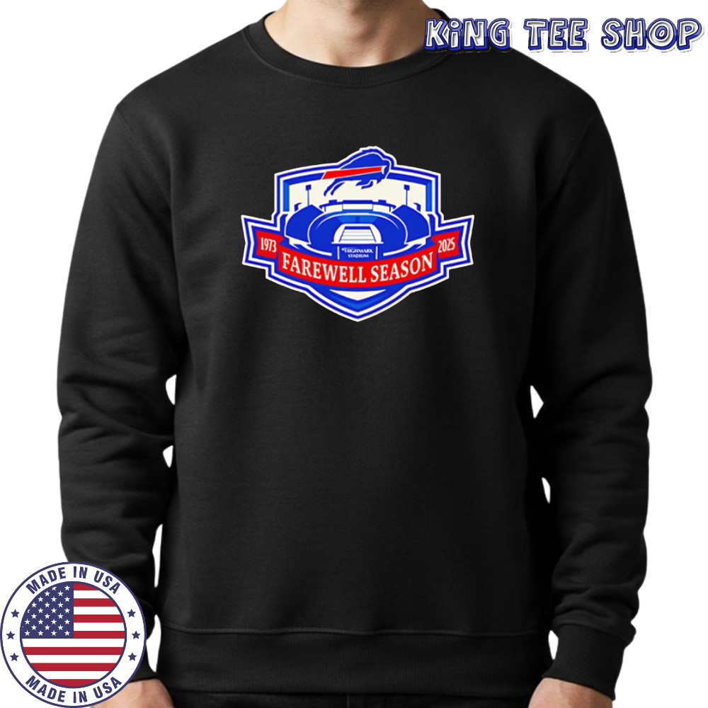 Buffalo Bills Farewell Season 1973-2025 logo shirt Sweatshirt