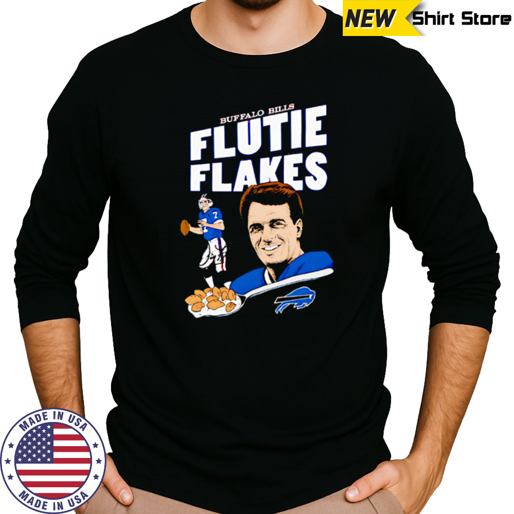 Buffalo Bills Homage 1990’s Flutie Flakes signature shirt Long Sleeved