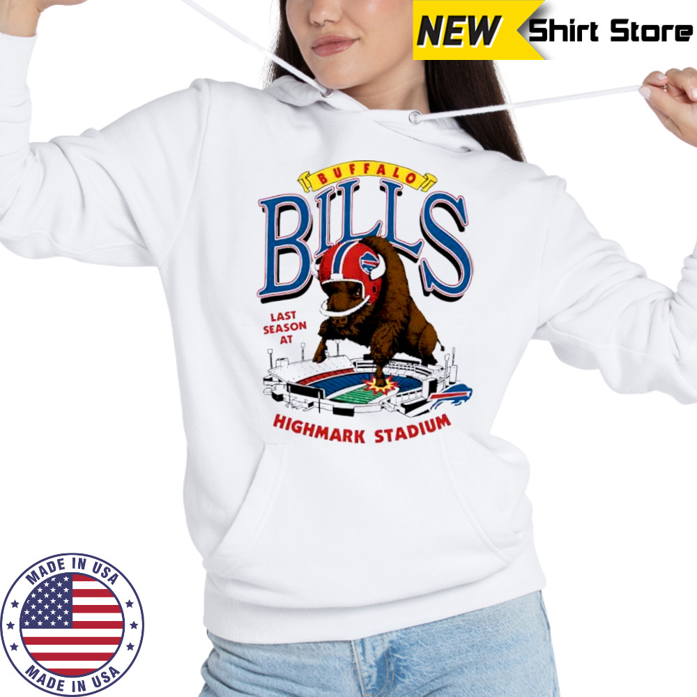 Buffalo Bills Homage Highmark Stadium Farewell Season Schedule mascot shirt Hoodie