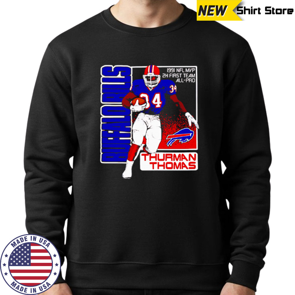 Buffalo Bills Homage Thurman Thomas Action shirt Sweatshirt