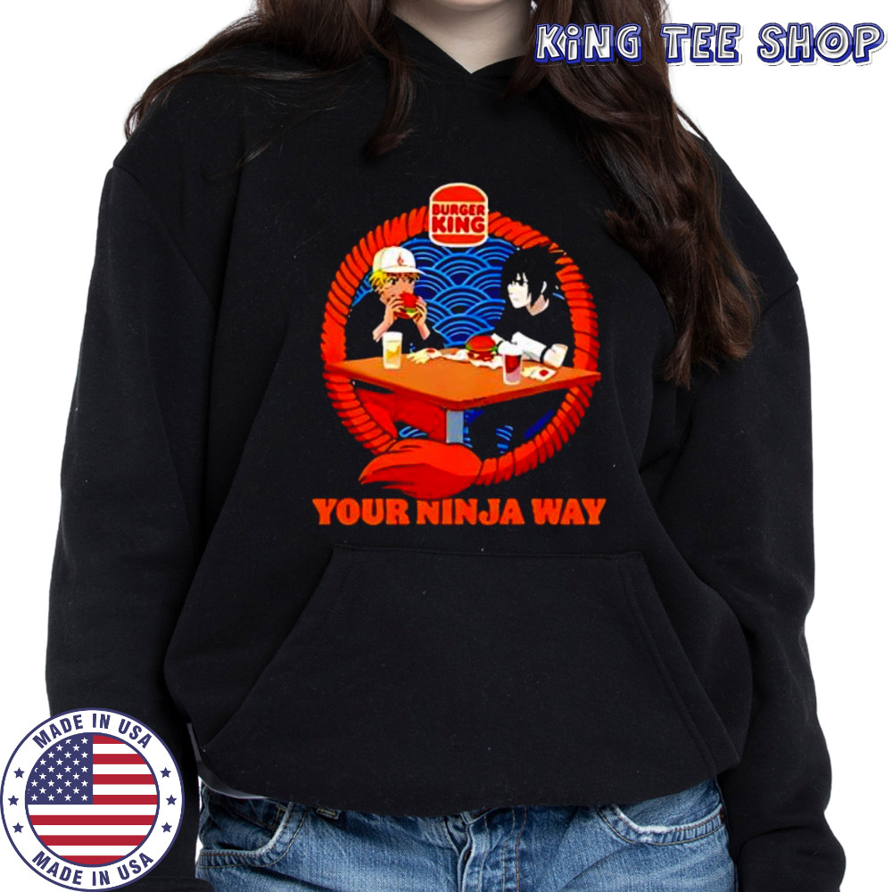 Burger king naruto 2025 shirt Hoodie