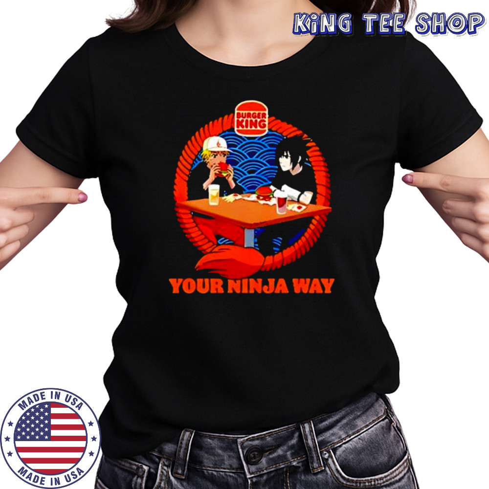 Burger king naruto 2025 shirt Women's T-shirt