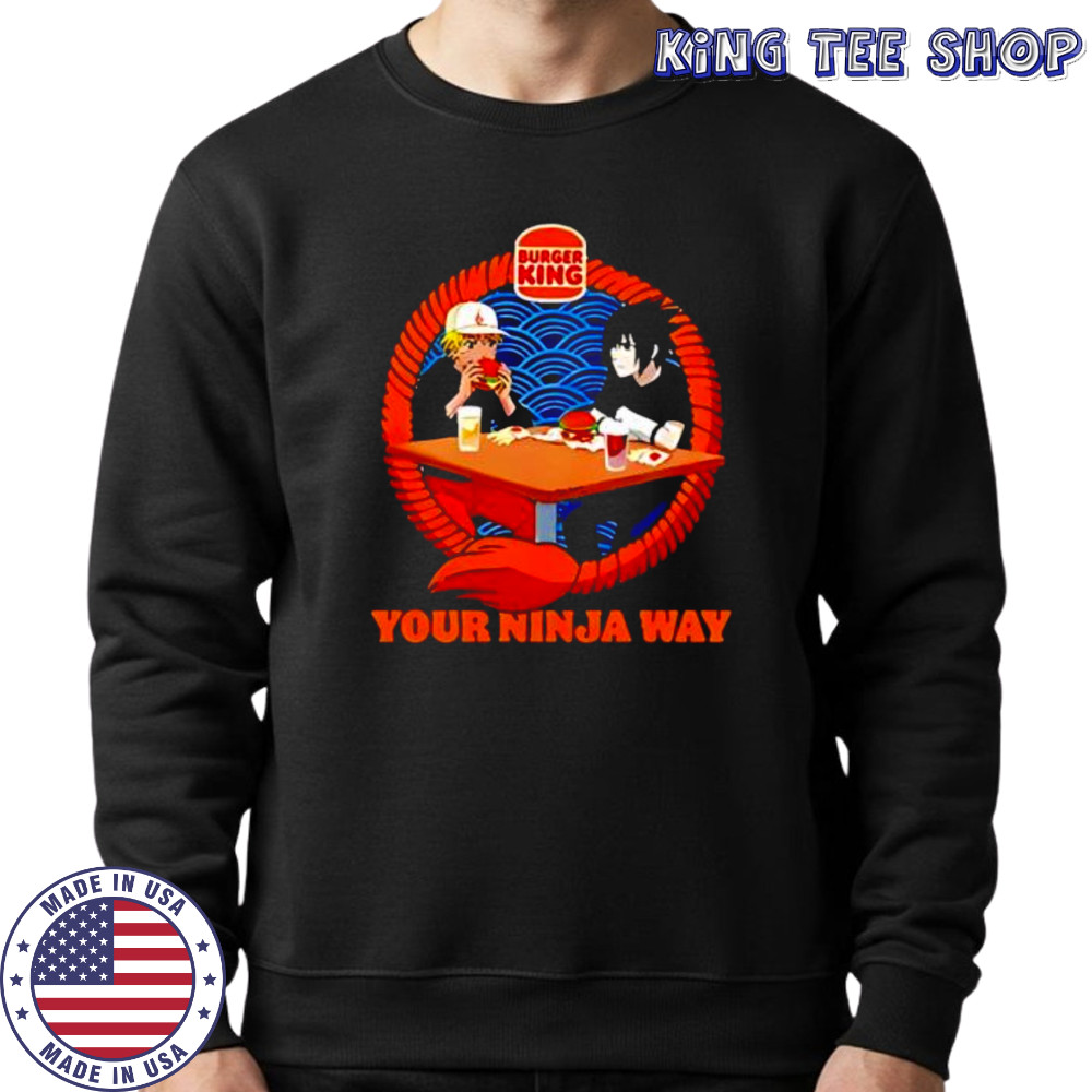 Burger king naruto 2025 shirt Sweatshirt