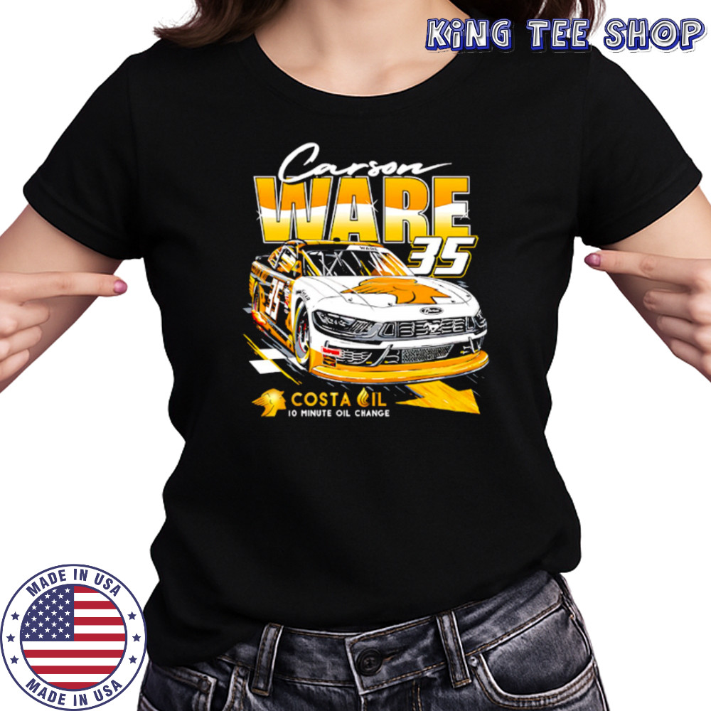 Carson Ware 35 Costa Oil 10 minute oil change shirt Women's T-shirt