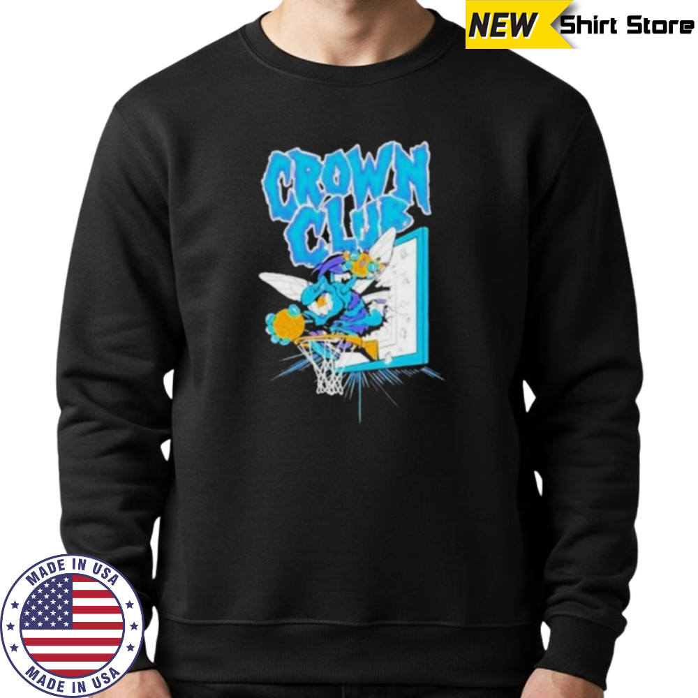 Charlotte Hornets Crown Club Shirt Sweatshirt